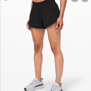 Lululemon Run Tracker Shorts (Black)